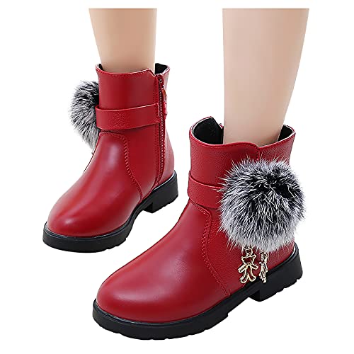 Toddler Shoes Kids Baby Girls Breathable Cozy Princess Ankle Boots Toddler Classic Designed Non Slip Shoes3