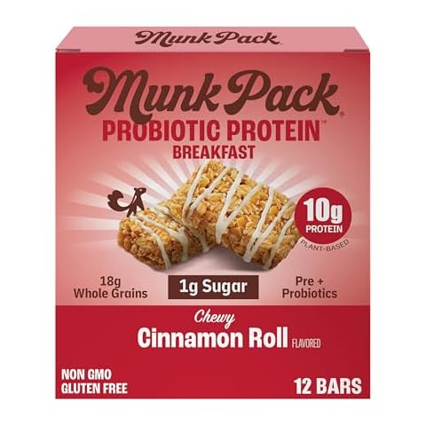 Cinnamon Roll Probiotic Protein™ Breakfast Bar, 4-Pack Cover