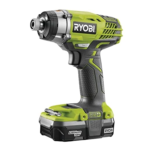 5. Ryobi R18ID3-0 ONE+ 18V 3-Speed Impact Driver
