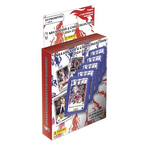 PANINI Basketball NBA US 2024-2025, Blister mit 10 Hüllen + 1 gratis
