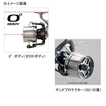 Shimano Reel 13 Super Aero Surf Leader Ci4 35 Standard