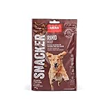 MERA Snacker Rind (1 x 200g), getreidefrei, softe Hundeleckerli für Training oder als Snack, herzhafte fleischige Leckerlies für alle Hunde