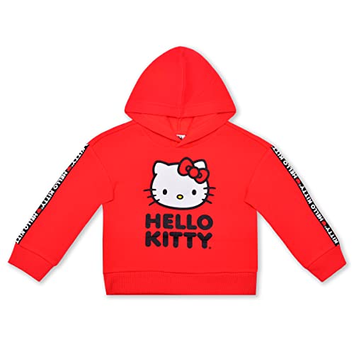 Hello Kitty Sanrio Baby Girls 2 Pack Hoodie for Infants, Hooded Sweatshirt for Babies - Red and Polka Dot or Blue and Pink3