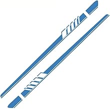 Vibrant Blue Sports Racing Stripe Decals for Alfa Romeo Tonale (2023-2026) Side Doors