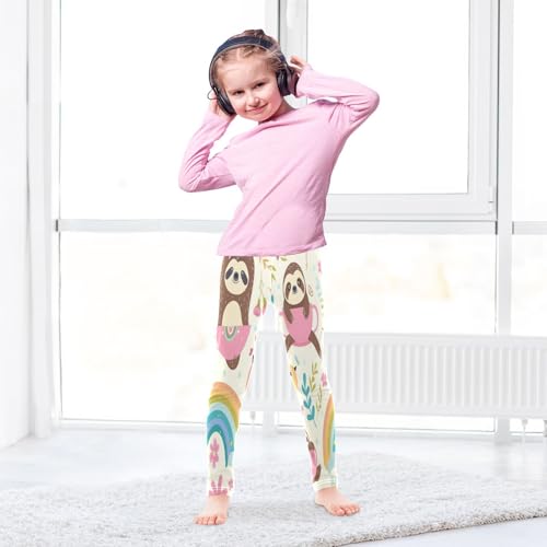 Toddler Girls Leggings Printed Yoga Pants Leggings Pink Cup Koala for Kids4
