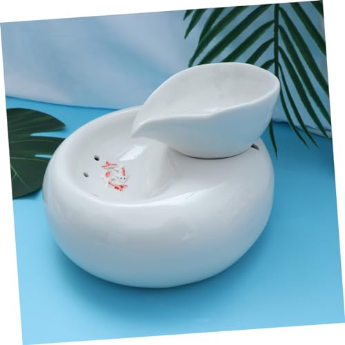 Fuente automática para beber gatos Balacoo blanco miniatura 6