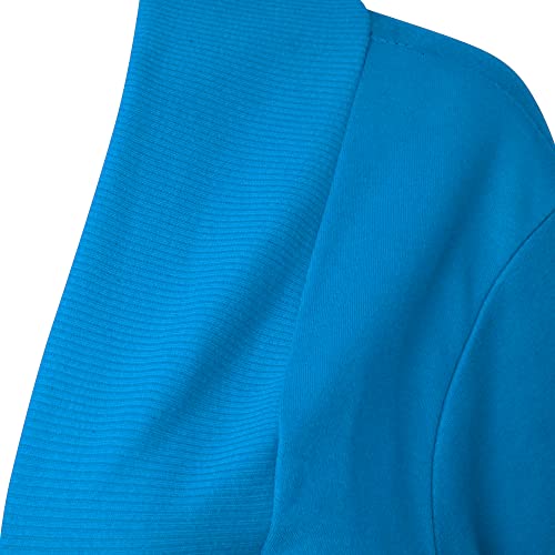 Image of Loxdonz Girl's Short Sleeve Shrug Childrens Kids Cotton Cardigan Bolero Shrug Jacket