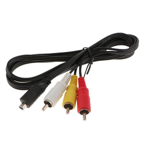 Club Bollywood® 3xAV A/V TV Audio Video Cable for DCR-IP5/e DCR-PC55/e PC55w DCR-HC1000/e|Cameras & Photo | Camera & Photo Accessories | Cables & Adapters-image-29