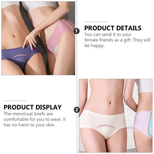 EXCEART Menstrual Cuecas Calcinha Período Menstrual Estanques Calças Fisiológicas Menstrual Cueca pa