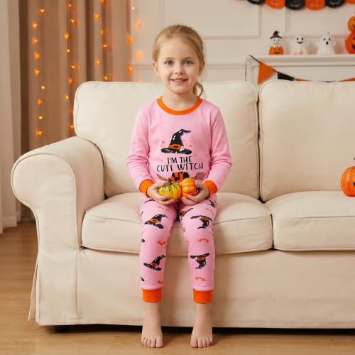 Image of DAUGHTER QUEEN Boys & Girls 100% Cotton Halloween & Christmas PJS 18M-12Y