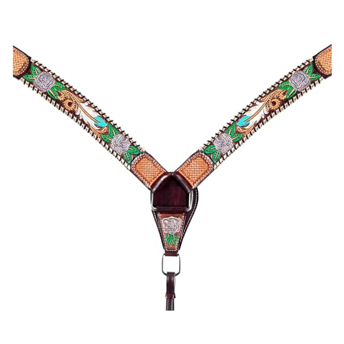 American Darling Western Horse Breast Collar Tack Genuine American Leather