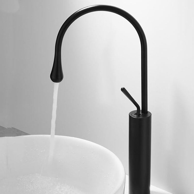 Mitigeur en laiton or brossé pour évier et lavabo haut de gamme