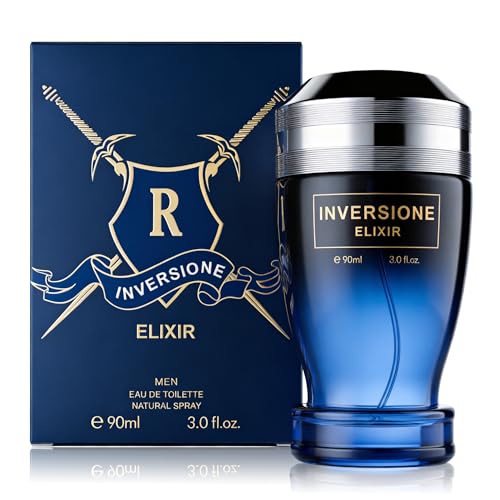 Image of AFLUXE Inversione Elixir Eau de Toilette for Men, Long Lasting Amber Woody Gourmand Cologne, Classic Mens Fragrance, 3.0 fl oz (90 ml)