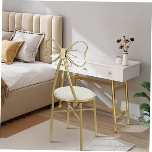 Taburete de tocador estable con almohadillas antideslizantes para maquillarte sin balanceos 7