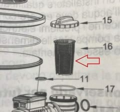 Bestway P6562 colino/Filtro