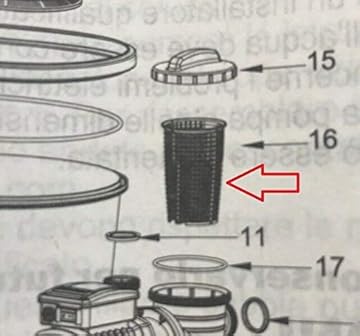 Bestway P6562 colino/Filtro