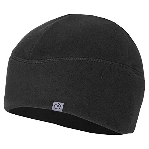 Pentagon Oros Bonnet en polaire Watch Cap, Noir