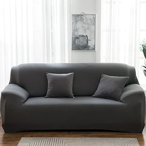 Housse de canapé extensible lavable pour grand divan 4 places