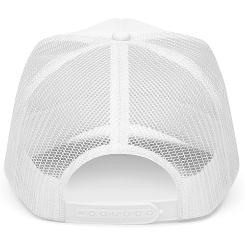 Image of It's Lake Time Summer Classic 5 Panel Foam Front Mesh Snap Back Trucker Hat