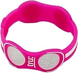 Encore Select TRU-64S Performance Wristband with Four Holograms, Pink, Small