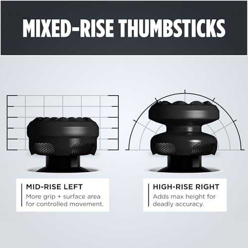 Image of KontrolFreek FPS Freek Galaxy Black for Xbox One and Xbox Series X Controller | 2 Performance Thumbsticks | 1 High-Rise, 1 Mid-Rise | Black (Limited Edition)