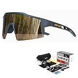 KAPVOE Cycling Glasses Polarized Mountain Bike Sunglasses Women Men MTB Bicycle Riding Motorcycle