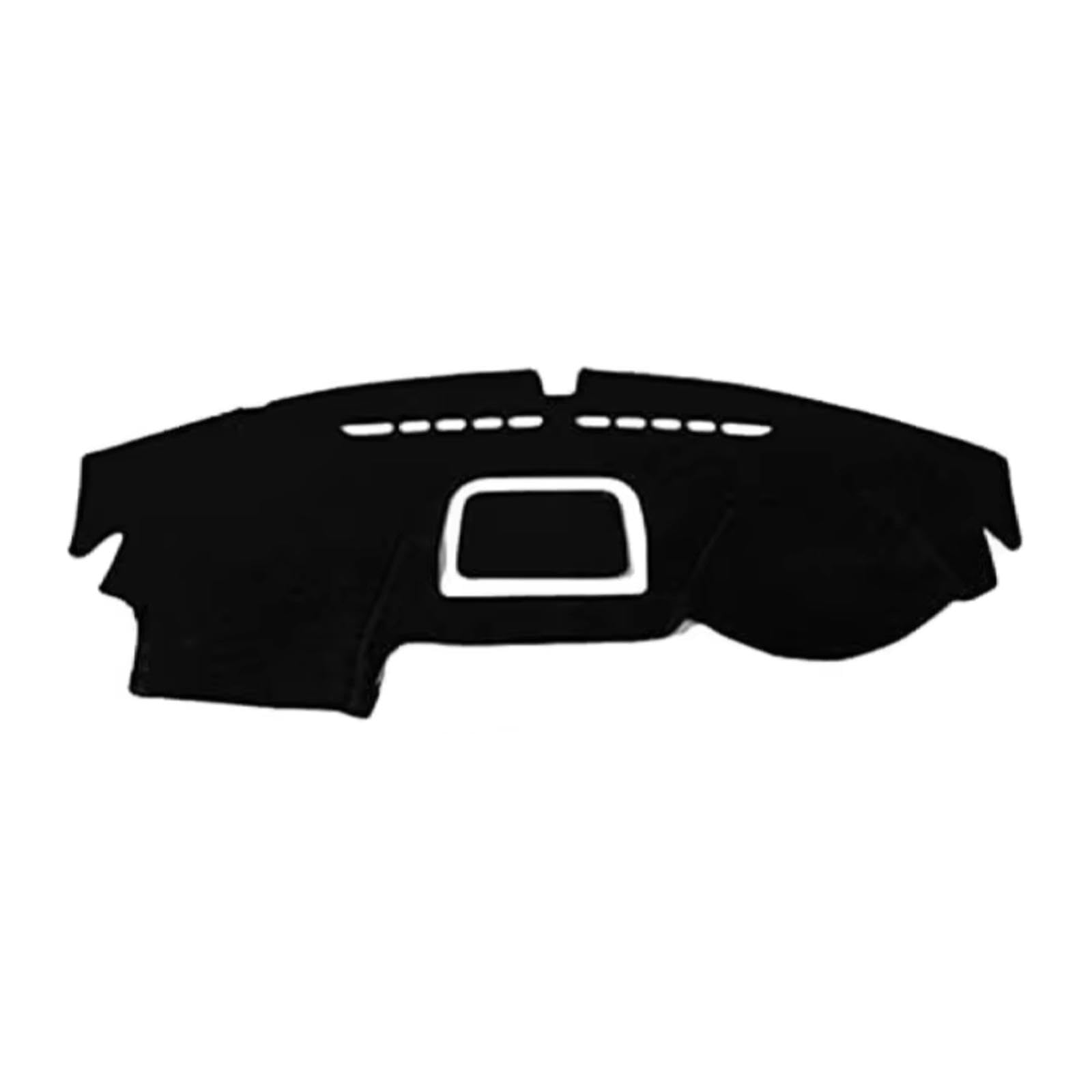 UQSENEUX Fit for Volkswagen Tiguan 2009-2017,Dash Board Cover for Car,Anti Glare Dashboard Cover,Black Nonslip Dash Mat Carpet Protector