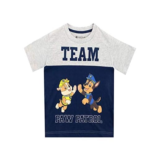 PAW PATROL T-shirt för pojkar, GRÅ, 110 cm