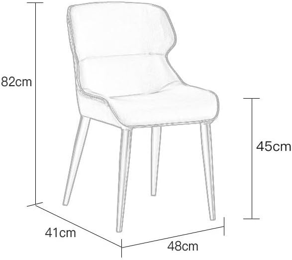 Office Chair Light Luxury Dining Chair Italian Minimalist Stool Makeup Chair Backrest Chair Sub Modern Simple Home Dining Room Chairs Gaming Chair