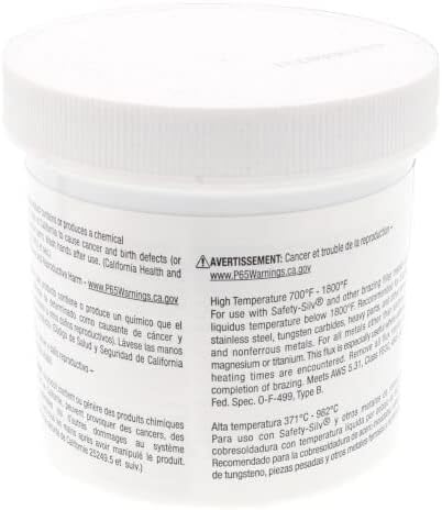 Harris Stay-Silv Black Brazing Flux Paste (1/2 lb Jar)