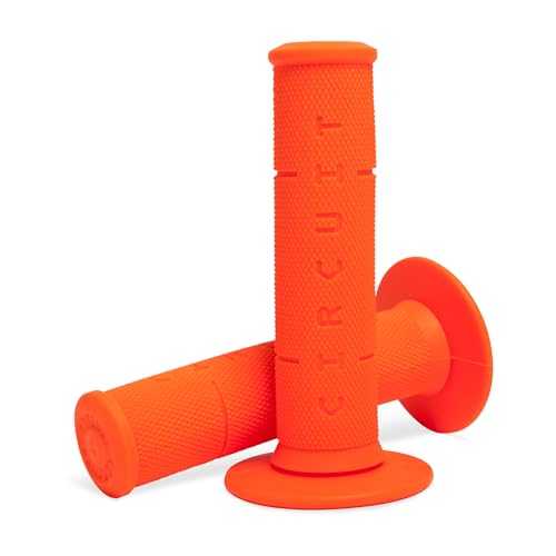 Circuit Equipment – Grip Circuit IV – Micro-Diamond Structured Texture – Grip and Durability for Motorcycles Racers – Orange