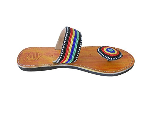 Pantoufles indien cuir de qualité supérieure avec broderies faites main