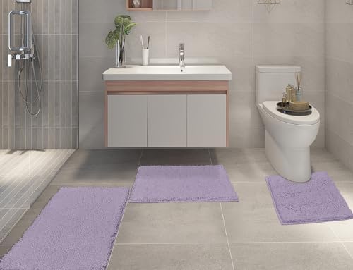 Tapis de salle de bain ultra absorbant lavable en machine pour sol sec et sécurisé - 2