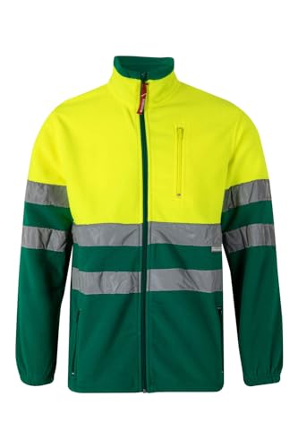 Veste polaire Velilla 183 haute visibilité jaune fluo vert 3XL pour l'extérieur