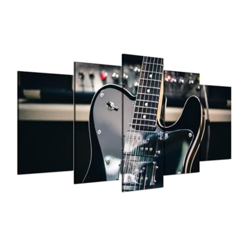 Peinture Diamant Guitare 350x200cm pour combler un grand mur vide