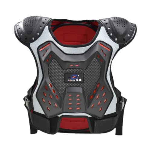 F Fityle Gitre de pour Enfants Protecteur Back Protecteur Breadable Bike Body Protector Veste Veste de vélos pour Skateboard à