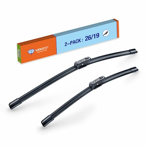 Image of Wiper Blades 26 19 Replacement for Tesla Model 3 2017 2018 2019 2020 2021 Tesla Model Y 2020 2021 2022 OE Quality Windshield Wiper Blades For My Car(Set of 2)