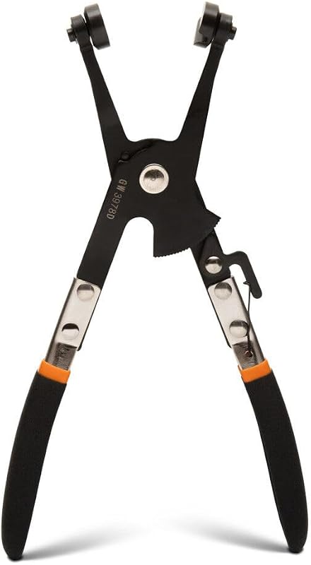 GEARWRENCH Alicates para abrazaderas de manguera grandes, resistentes - 3978D, negros