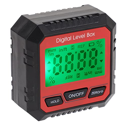 Nivel digital y buscador de ángulos magnético con pantalla LCD miniatura 2