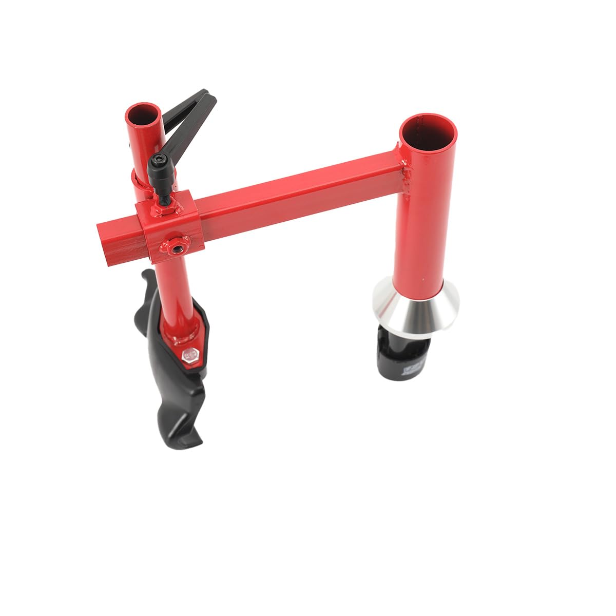 Smontagomme per Auto 40,6-53,3 cm, Struttura in Acciaio | Manico Lungo per Maggiore Leva e Testa Duck Head per Protezione Cerchio, per Garage e Officina