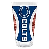 Great American Products Indianapolis Colts 16oz. Game Ball Pint Glass