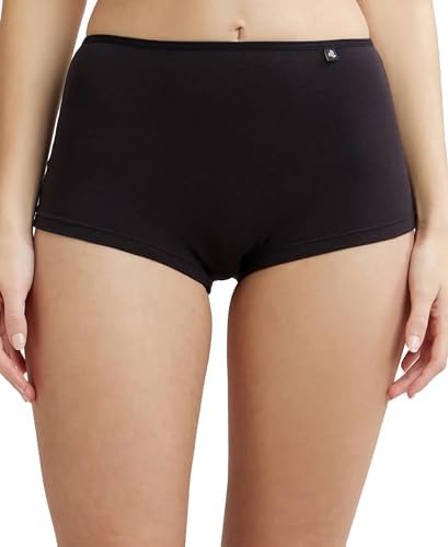 Jockey Women Boy Leg Short (Ss04_Black_L)