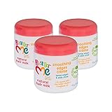 Just For Me Natural Hair Milk Smoothing Edges Creme, Tames Edges & Adds Shine, With Coconut Milk, Shea Butter, Vitamin E & Sunflower Oil, 6 Ounce (3 Pack)