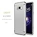 Galaxy S8 Case, NAISU Galaxy S8 Back Cover, Ultra Slim & Rugged Fit Shock Drop Proof Impact Resist Protective Case, 3 in 1 Hard Case for Samsung Galaxy S8 - Silver