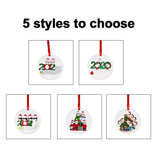 Zwbfu Kit De Enfeites De Natal,Kit de enfeites de natal para família Kit de enfeites de natal person