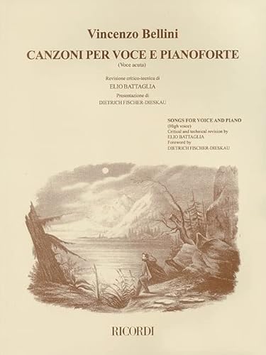 Vincenzo Bellini - Canzoni Per Voce: Songs For High Voice And Piano #TOP1