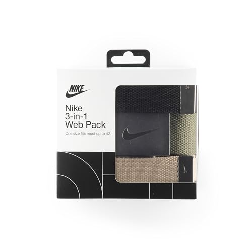 NIKE 3 Pack Web Belt - Image 3