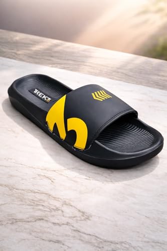 Image of Slide Flip Flops Slippers for Men & Women, Casual Slip-On