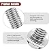 Norkmdi 4PCS Car Ignition Coil Mounting Bolt Screws Kit, M6 × 30 Stainless Steel Vehicle Ignition Bolt Kit, Automotive Replacement Accessories, Universal for SUV RV Pickup