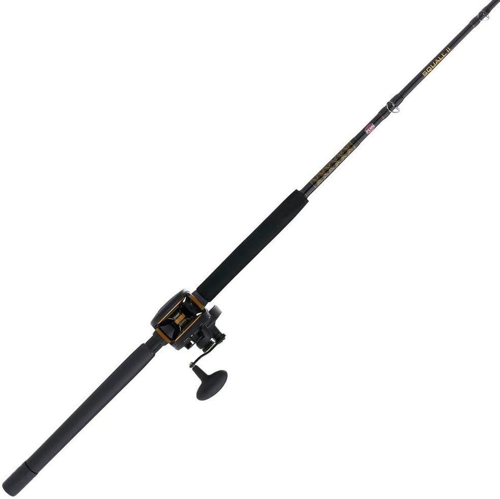 Penn Squall II Lever Drag Fishing Rod & Reel Combo